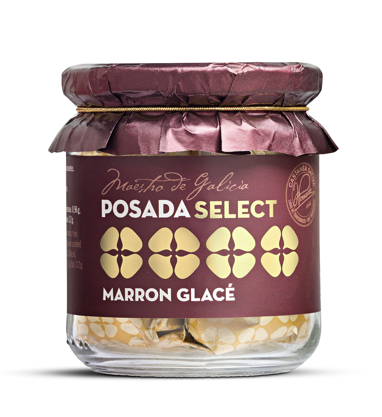 Marron Glacé elaborado por la empresa gallega POSADA.