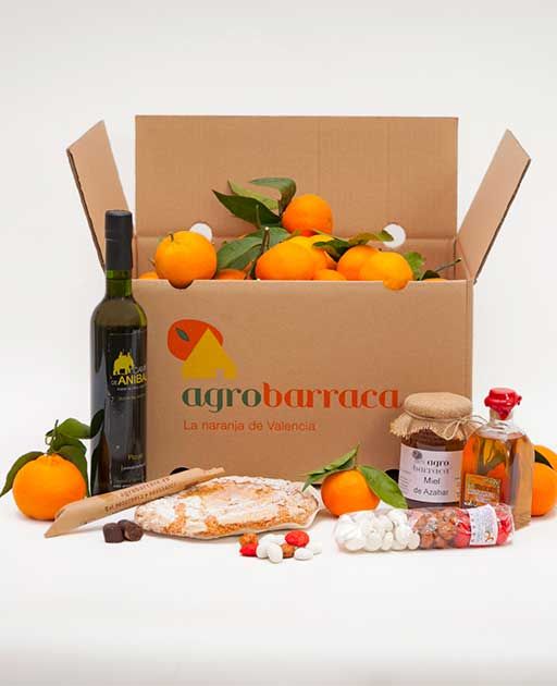 Agrobarraca sorprende con sus cajas de naranjas para Navidad, un regalo repleto de salud y todo el sabor de la Comunidad Valenciana