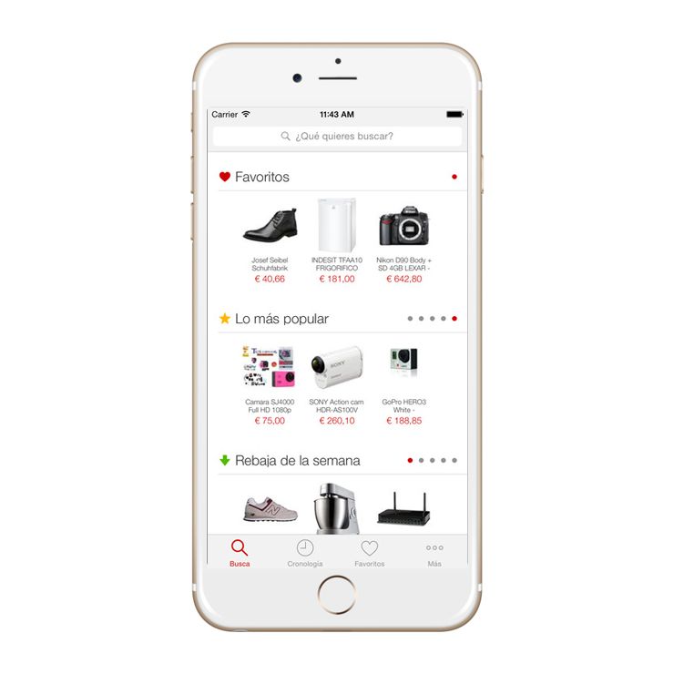 La nueva app de EncuentraPrecios para iPhone, enfocada al showrooming