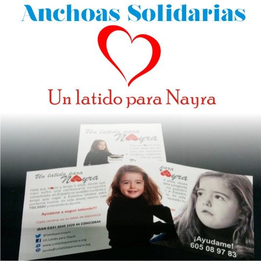 Anchoas Solidarias, un latido para Nayra