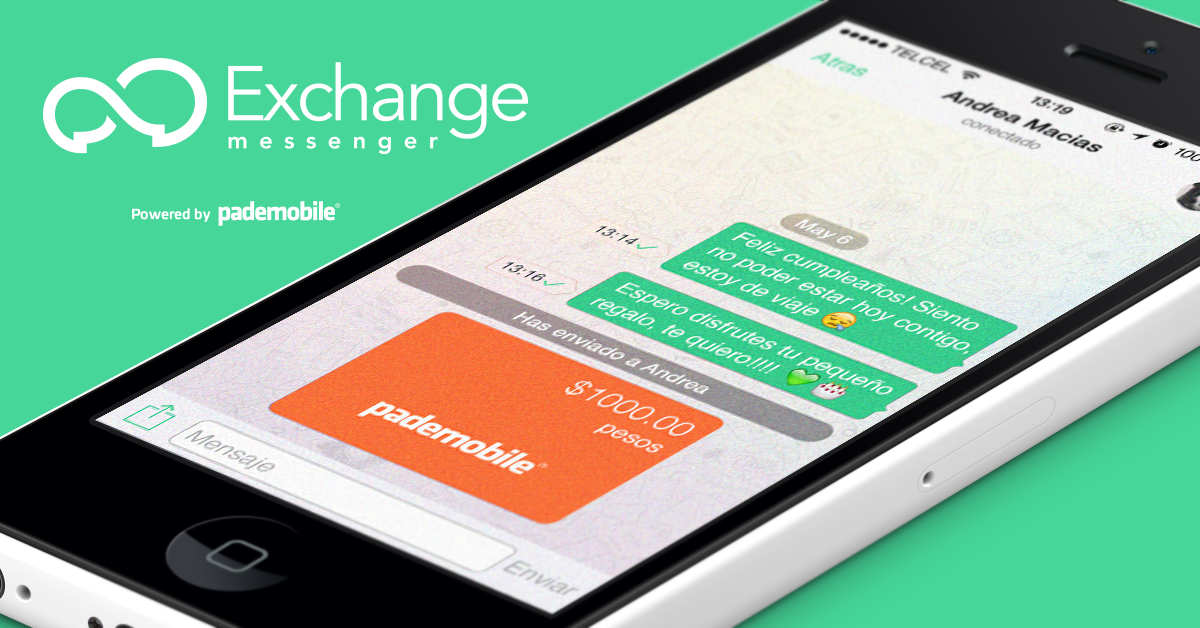 Exchange, la app para chatear con tus hijos y enviarles dinero 