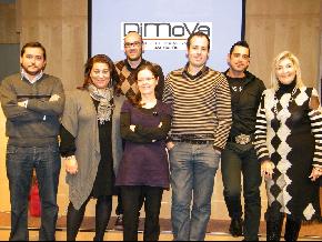 Varios de los miembros de DIMOVA tras la celebración de la jornada Varios de los miembros de DIMOVA tras la celebración de la jornada