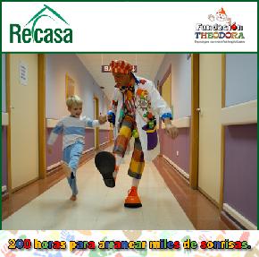 Recasa y Fundación Theodora juntos por una buena causa Recasa y Fundación Theodora juntos por una buena causa