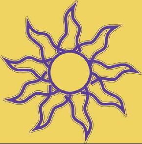 Símbolo del Solaris en Niéyel Símbolo del Solaris en Niéyel