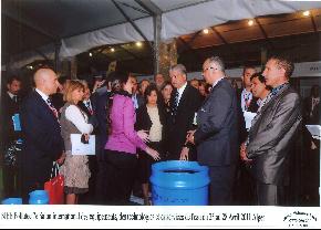 satnd de Molecor en Pollutec satnd de Molecor en Pollutec