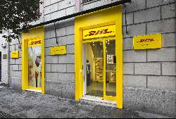 Noticias Franquicias | Fachada del nuevo punto de venta de DHL