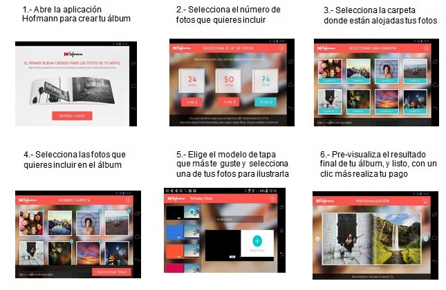 Hofmann lleva el álbum fotográfico a la palma de la mano 