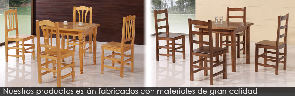 Llegan los Muebles ecológicos en madera natural