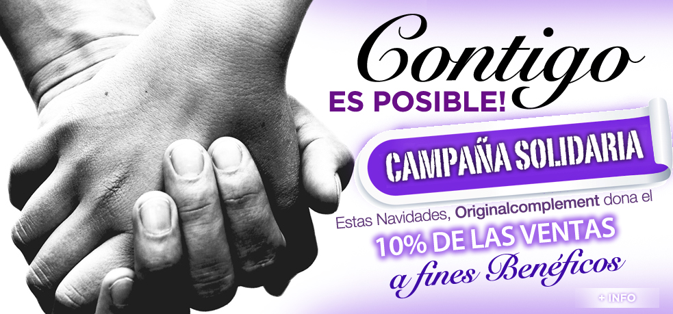Originalcomplement.com dona el 10 por ciento de sus ventas navideñas a fines benéficos