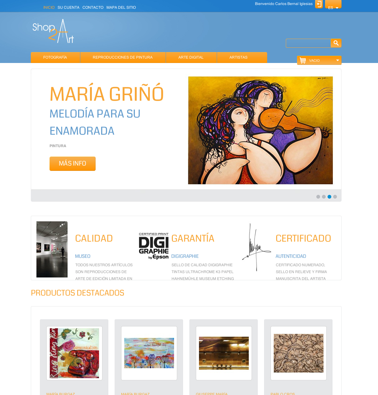 Noticias Artes Visuales | www.shop2art.com