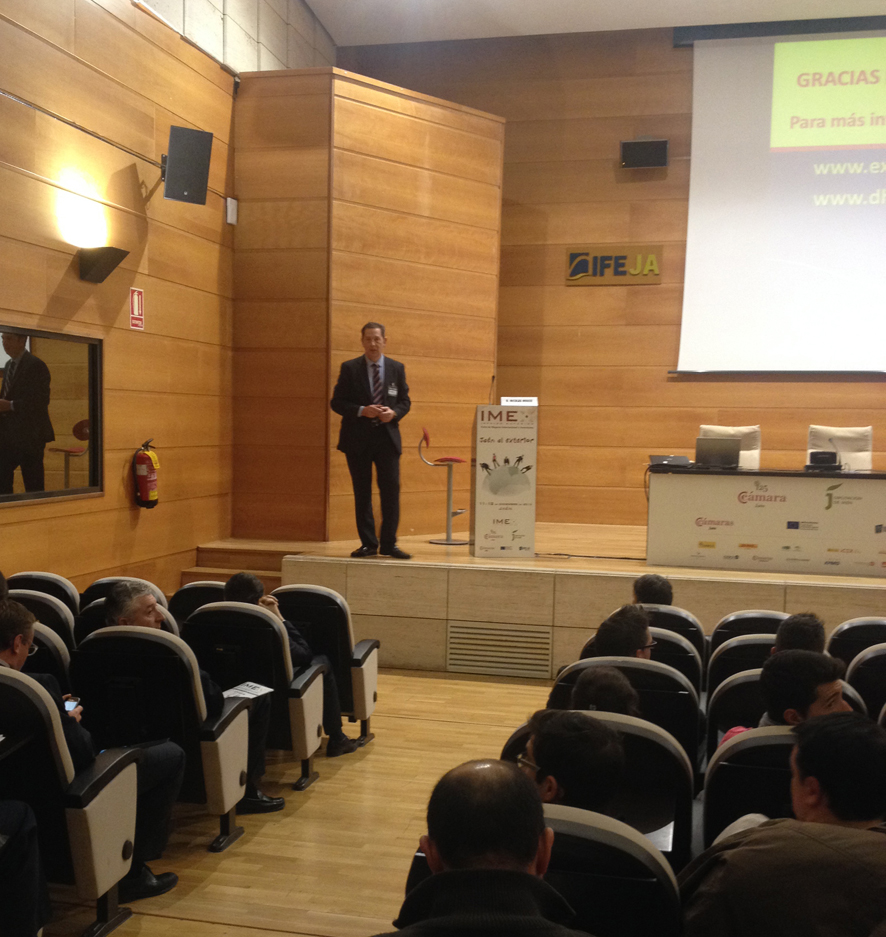 DHL presenta sus soluciones de transporte para la internacionalización de PYMES en la feria IMEX de Jaén