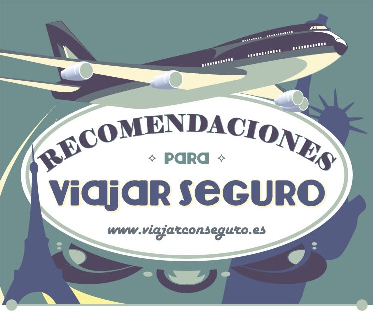 Viajarconseguro.es plasma en una infografía 7 recomendaciones esenciales para viajar seguro
