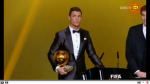 Vista como Cristiano Ronaldo en la gala del Balón de Oro