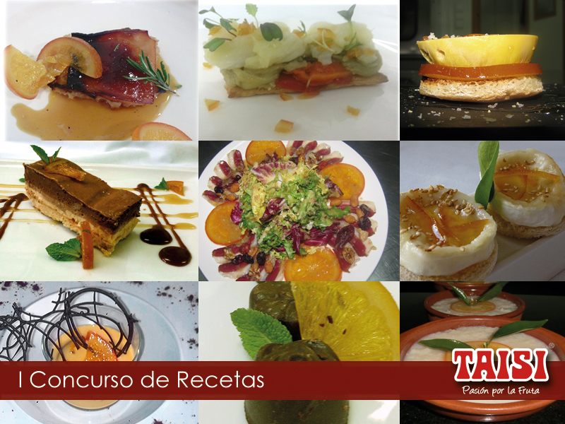 I Concurso de Recetas Taisi Pasión por la Fruta