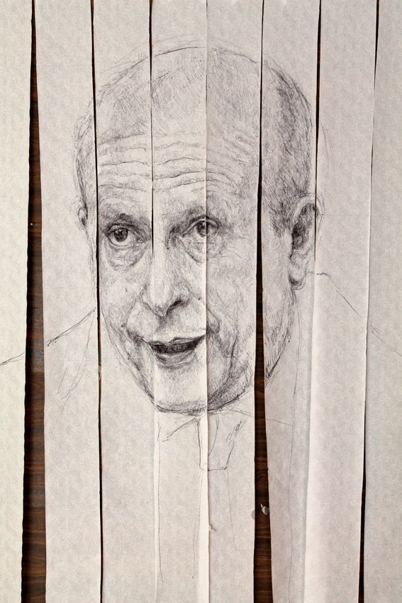 Retrato del ministro Wert en papel higiénico Retrato del ministro Wert en papel higiénico