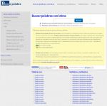 Buscapalabra.com el diccionario global de la lengua Española