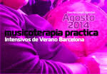 Abiertas las Inscripciones para los Cursos de Musicoterapia Práctica