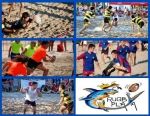 Masajistas de CIM en el XVIII Trofeo de Rugby-playa Ciudad de Valencia