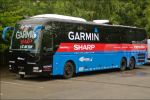 VUELTA A ESPAÑA 2014: El autobús del equipo ciclista Garmin-Sharp ofrece el espacio perfecto 