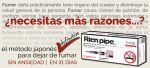 Llega el Método Japonés Rien Pipe  para dejar de fumar en 31 días