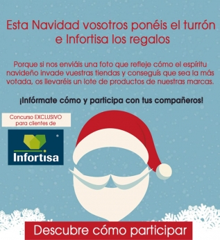 Infortisa premia la Navidad de sus clientes en su página de Facebook