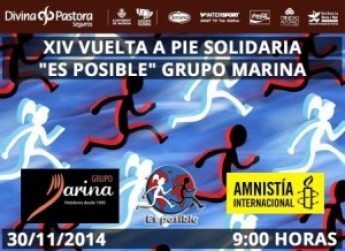 Masajistas de CIM Valencia en la Vuelta a Pie Solidaria “Es Posible”