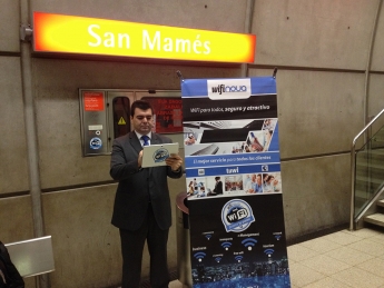 Wifinova ofrece Wi-Fi a los usuarios de Metro Bilbao en sus estaciones