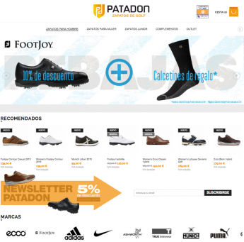 Patadon.com, soñarás con tus zapatos de golf