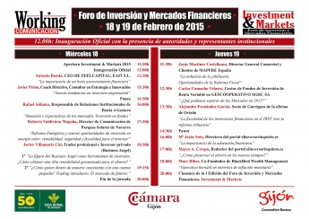 Se inaugura Investment & Markets, Foro Inversión y Mercados Financieros 