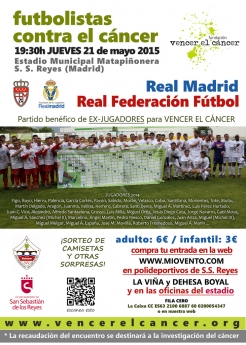 II partido Futbolistas contra el Cáncer