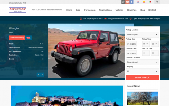 Autos Tanit Ibiza anuncia su nueva web de alquiler de vehículos online