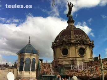 TEULES rehabilita la cubierta de la Basílica de la Mercè