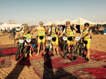 El TEAM ASDENT culmina con éxito la Titan Desert 2015