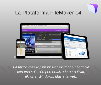 La nueva Plataforma FileMaker 14 acelera el desarrollo de soluciones de negocio para iPad, iPhone, Windows, Mac y la web 
