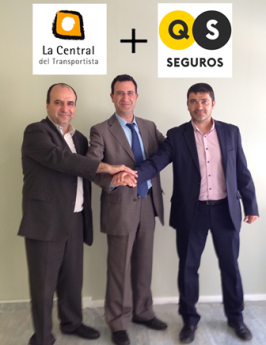 Acuerdo entre La Central del Transportista y Seguros QS