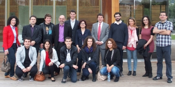 Un grupo de nueve titulados guipuzcoanos de la UPV/EHU viajan al extranjero para realizar prácticas de trabajo durante un año