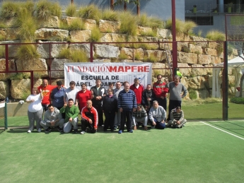 Se clausura la temporada de pádel adaptado en Málaga