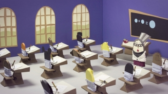 Azul; un comprometido corto en stop motion a favor de la diversidad. 