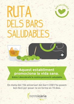 El 22@ se pone en forma con 'La Ruta de los Bares Saludables'