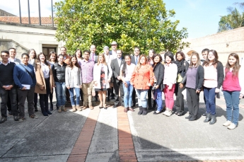 Coosalud EPS recibe voluntarios de la Alianza del Pacífico 