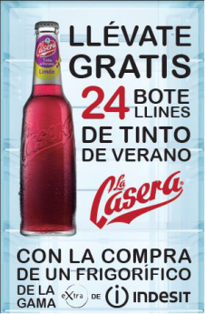 Indesit y Tinto de Verano, unidos contra el calor