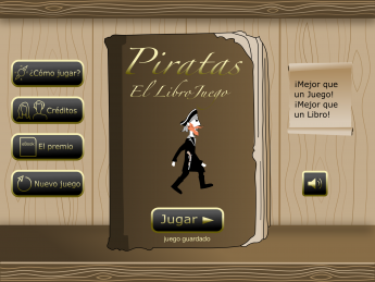 Piratas el LibroJuego estimula la lectura con tiros y explosiones