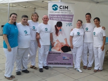 CIM Barcelona en la 1ª Mediterrani Nit Run 2015 en el Canal Olímpic