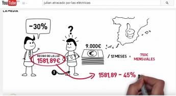 Más de la mitad del recibo de la luz son impuestos.