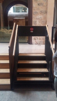 MULTIELEVACIÓN en el mausoleo de los Amantes de Teruel