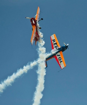 El equipo Bravo3 Repsol pone rumbo a Abu Dhabi para competir en el Al Ain Air Championship