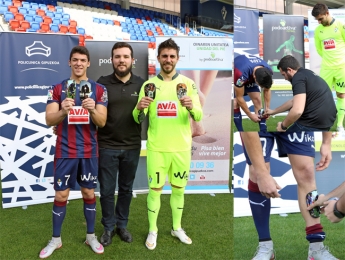 La S.D. Eibar, el primer equipo del País Vasco en tener espinilleras personalizadas 
