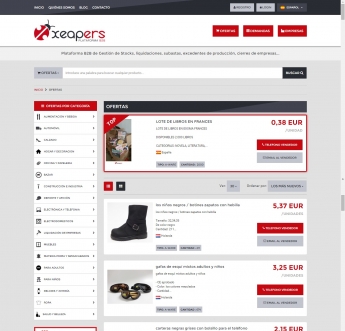 Una nueva plataforma B2B conecta vendedores y compradores de liquidaciones y stocks de toda Europa