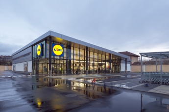 INBISA finaliza el nuevo supermercado de Lidl en Burgos