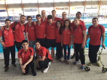 Éxito de participación en el Campeonato de España  de Natación Adaptada por Autonomías 